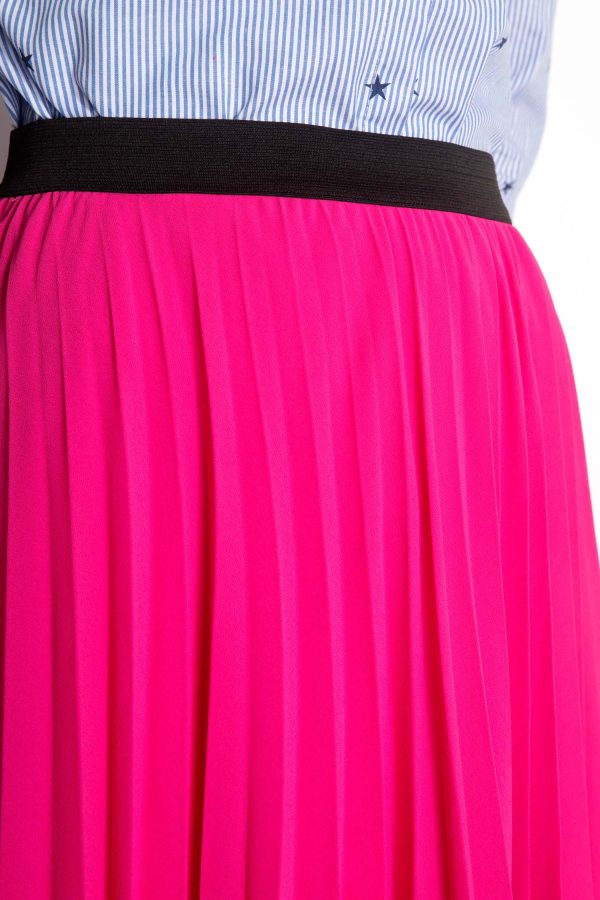 Pleated Midi Skirt on Sale