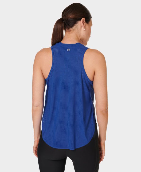 Zero Gravity Running Tank Sb9316 Lightning-Blue Online Sale