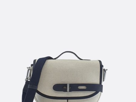 Bag Satchel S Natte Hemp Natte Hemp M Ecru-Marine Cheap