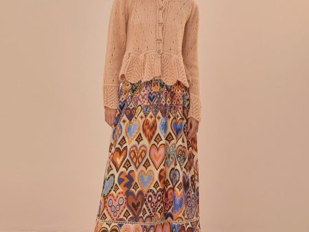 Skirt Hearts Ikat Cre 325620 Hearts-Ikat-Cream Sale