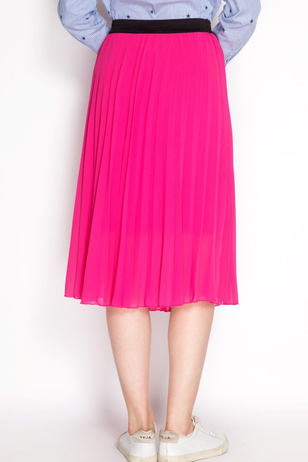 Pleated Midi Skirt on Sale