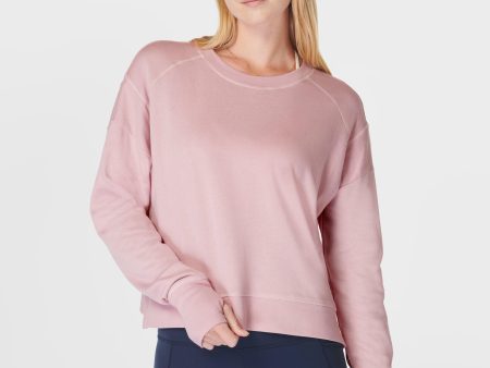 After Class Crop Sweatshirt Sb5622c Pirouette-Pink For Cheap