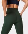 Power High Waist Workout Leggi Sb6438 Trek-Green Fashion