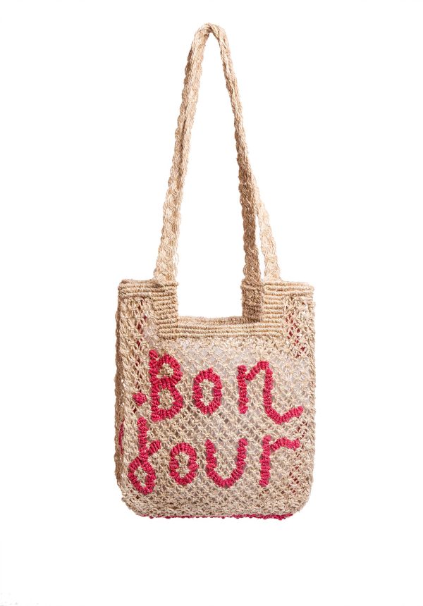 Beach Bag Stellin Stellina Bonjour Nat-Hot-Pink Supply