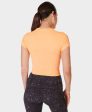 Athlete Crop Seamless Workout Sb8996 Sunny-Orange Sale