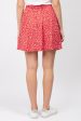 Floral Printed Button-Down Skirt For Discount