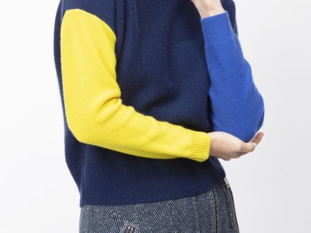 Colour Block Cashmere Sweater Sale