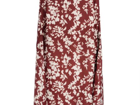 Skirt Janine Janine Floral Bordeaux on Sale