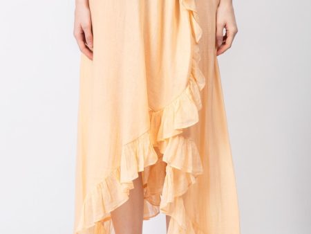 Ruffled Cotton Skirt Sale