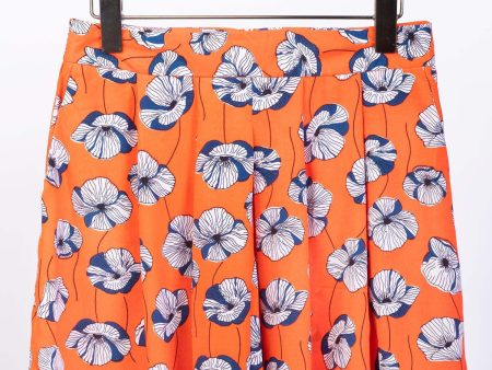 Tropical Printed Skirt Fashion