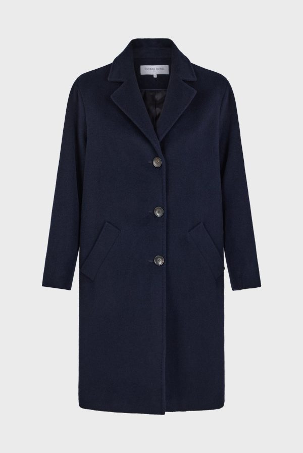 Coat Lathicia Dam08a037 Navy on Sale