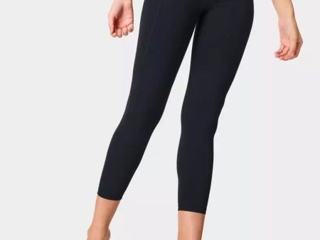 Super Soft 7 8 Yoga Leggings Sb6916 78 Black Fashion