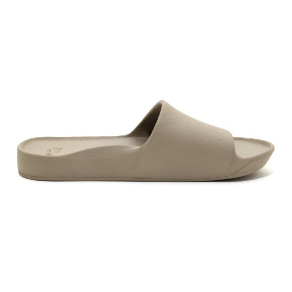 ARCH SLIDES TAUPE Fashion