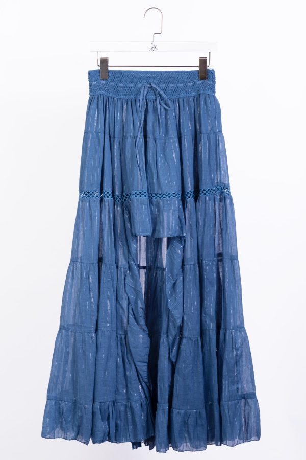 High-Low Maxi Skirt on Sale