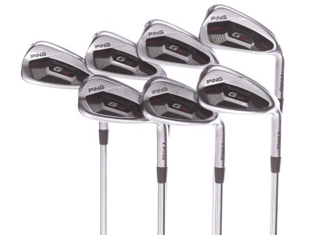 Ping G410 Steel Men s Right Irons 5-UW Black Dot Regular - Ping AWT 2.0 R Nippon on Sale