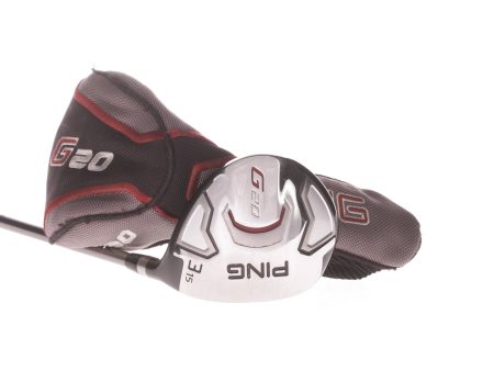 Ping G20 Graphite Men s Right Fairway 3 Wood 15 Degree Regular - Ping TFC 169 F R on Sale