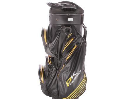 Powakaddy Second Hand Cart Bag - Black Yellow Supply