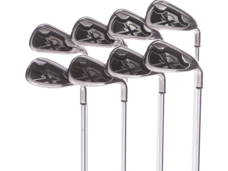 Callaway X-20 Steel Men s Right Irons 4-SW Uniflex - callaway Hot on Sale