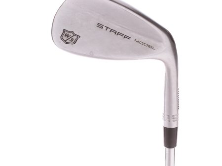 Wilson Staff Staff Model Steel Men s Right Gap Wedge 52 Degree 8 Bounce Extra Stiff - KBS Tour 130X Cheap