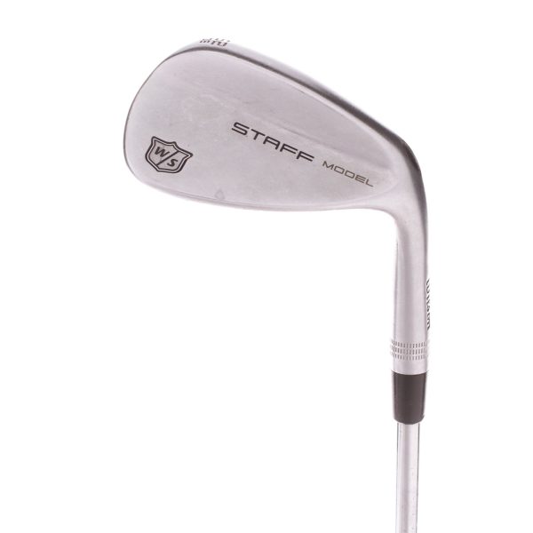 Wilson Staff Staff Model Steel Men s Right Gap Wedge 52 Degree 8 Bounce Extra Stiff - KBS Tour 130X Cheap