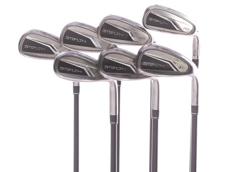 TaylorMade Stealth HD Graphite Men s Right Irons 7-PW+AW+SW+LW Senior - Fujikura Ventus 5 A Online Sale