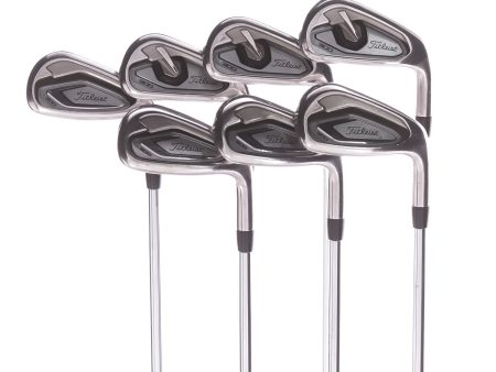 Titleist T300 Steel Men s Right Irons 5-PW+AW Stiff - True Temper AMT White S300 For Sale