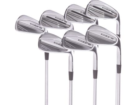 Cobra King Tour Steel Men s Right Irons 4-PW Stiff - KBS Tour C-Taper 120 S For Sale