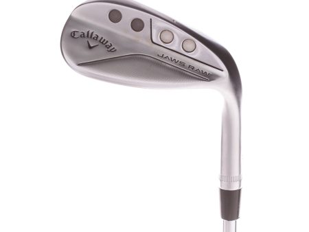 Callaway Jaws Raw Steel Men s Right Lob Wedge 60 Degree 8 Bounce Z Grind Wedge - True Temper Dynamic Gold Spinner on Sale