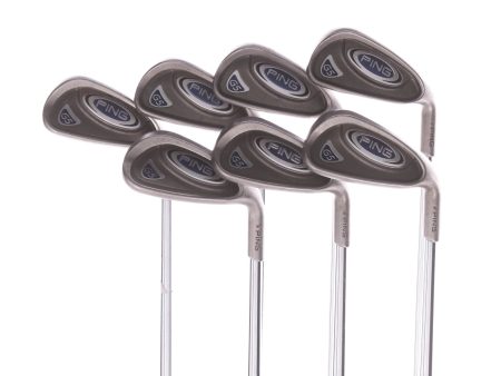 Ping G5 Steel Men s Right Irons 5-SW Orange Dot Regular - Ping True Temper For Cheap