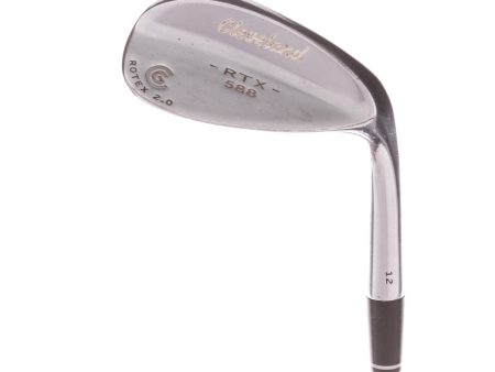 Cleveland RTX 588 2.0 Steel Men s Right Sand Wedge 56 Degree 12 Bounce Wedge - True Temper Dynamic Gold For Cheap