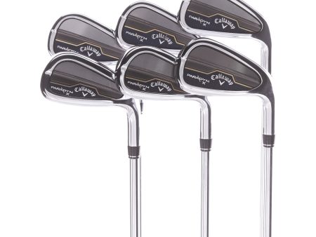 Callaway Paradym X Steel Men s Right Irons 6-AW Regular - Elevate MPH 95 R Online now