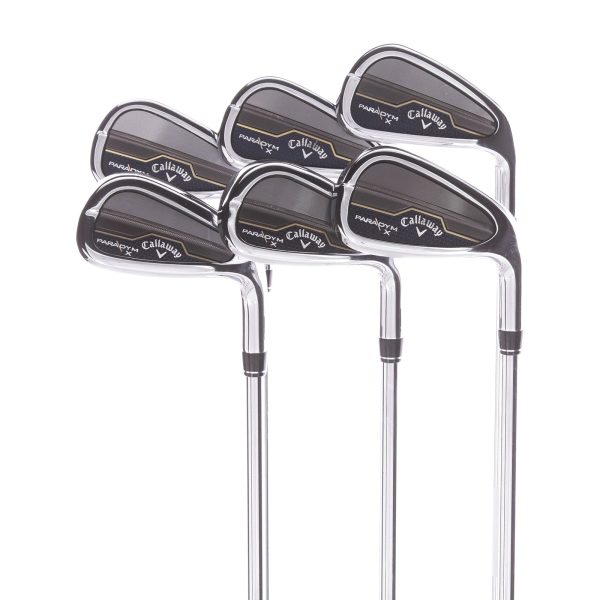 Callaway Paradym X Steel Men s Right Irons 6-AW Regular - Elevate MPH 95 R Online now