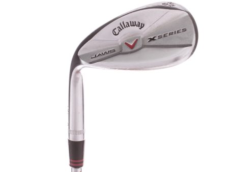 Callaway X-Series Jaws Steel Men s Left Gap Wedge 52 Degree 12 Bounce Wedge - True Temper Dynamic Gold Online now