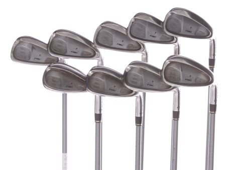 TaylorMade RAC HT Graphite Men s Right Irons 3-SW Regular - R5XD Hundred Series For Sale