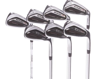 Cobra King F9 Steel Men s Right Irons 5-GW Regular - KBS Tour 90 R Online now